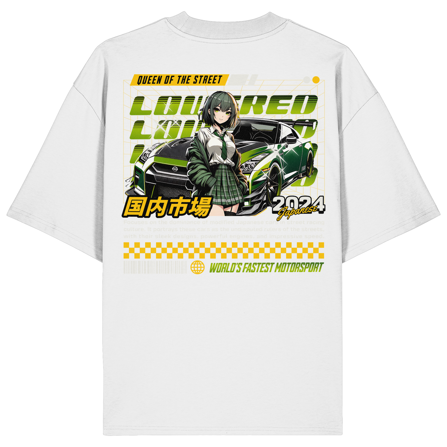 Car - Premium 200g/m² Oversize T-Shirt