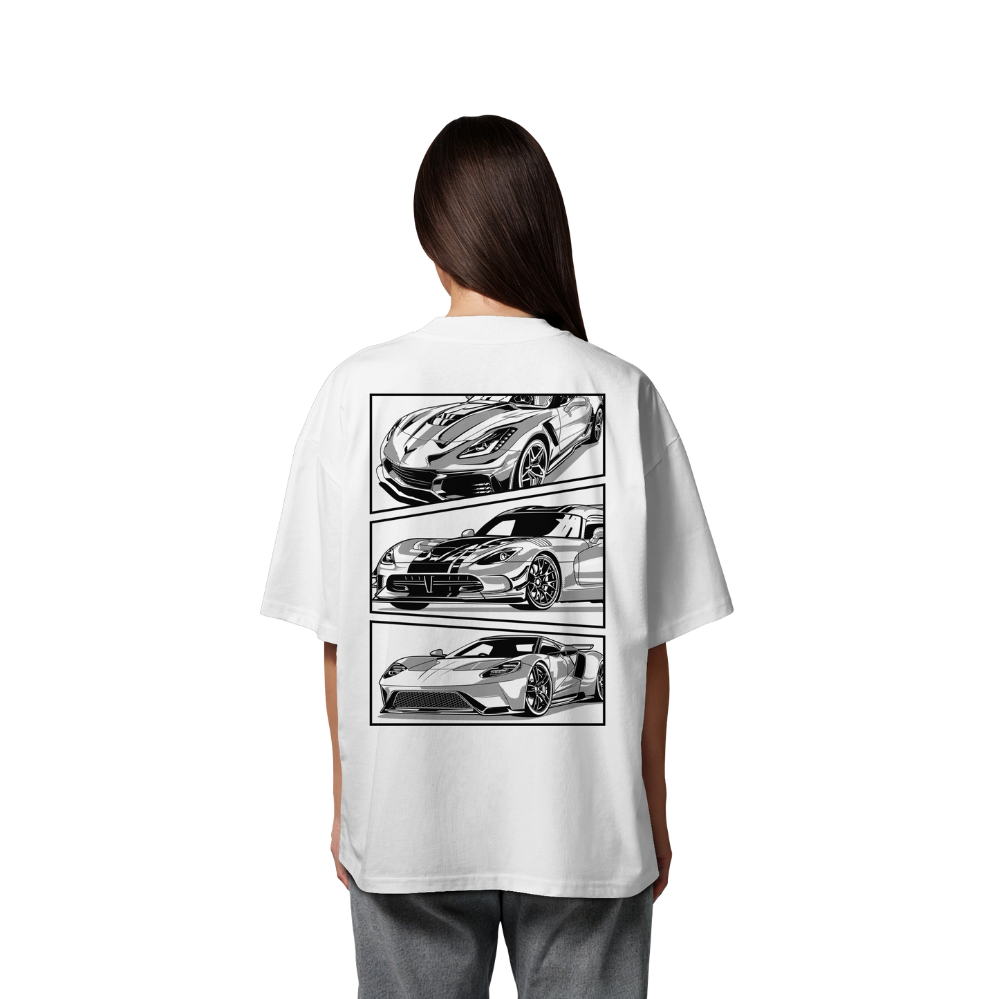 Car - Premium 200g/m² Oversize T-Shirt