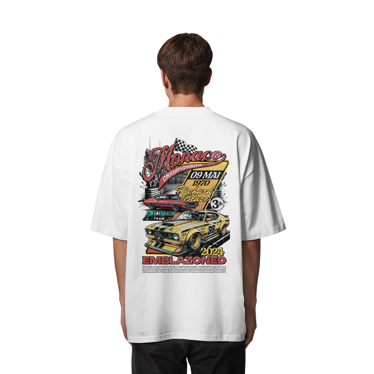 Car - Premium 200g/m² Oversize T-Shirt