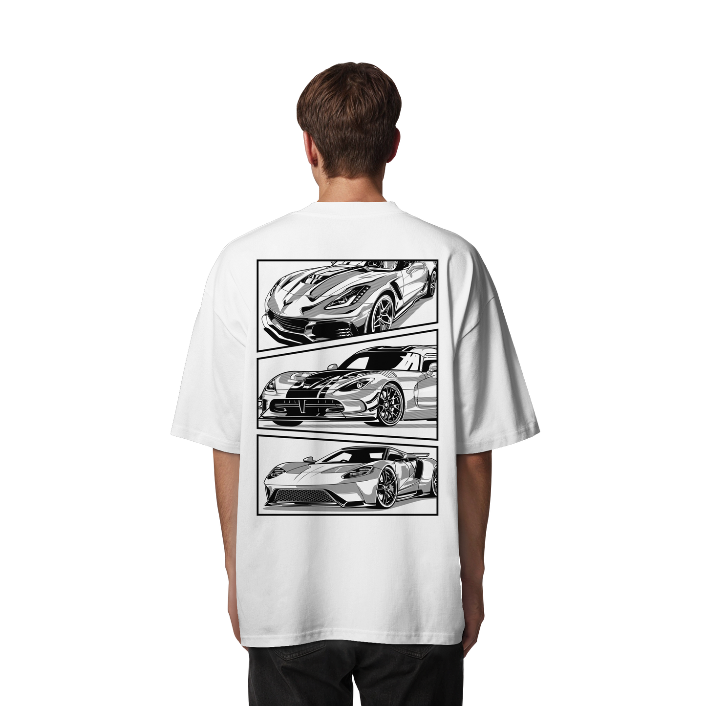 Car - Premium 200g/m² Oversize T-Shirt