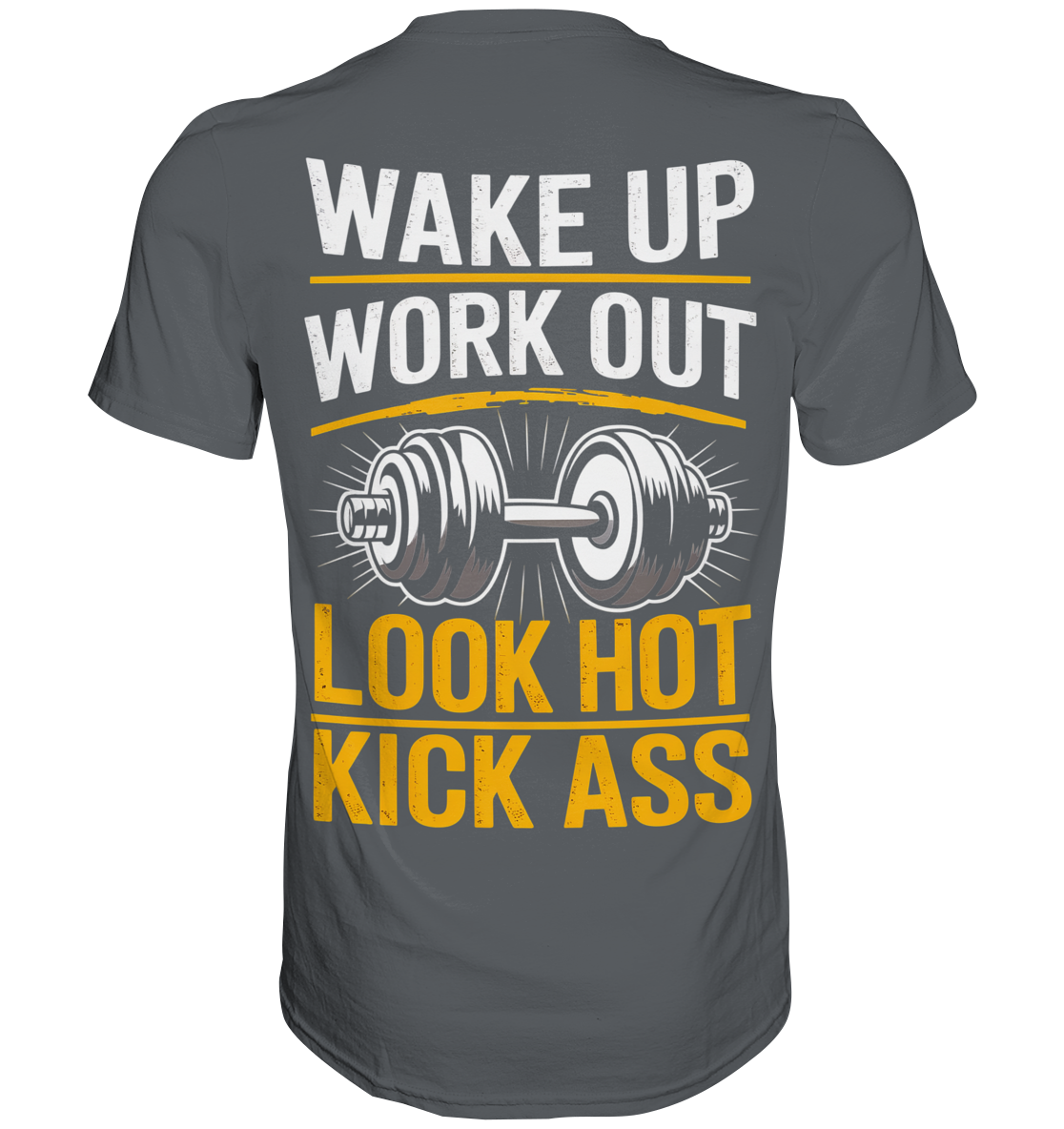 Fitness  - Premium Shirt Wake UP