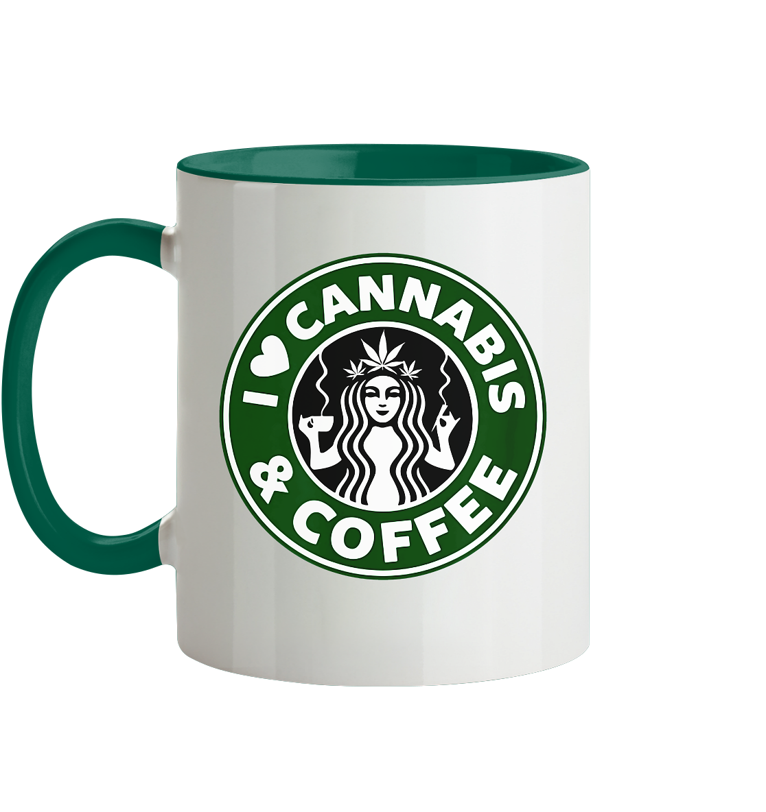 Tasse - zweifarbig mit zwei Seitendruck