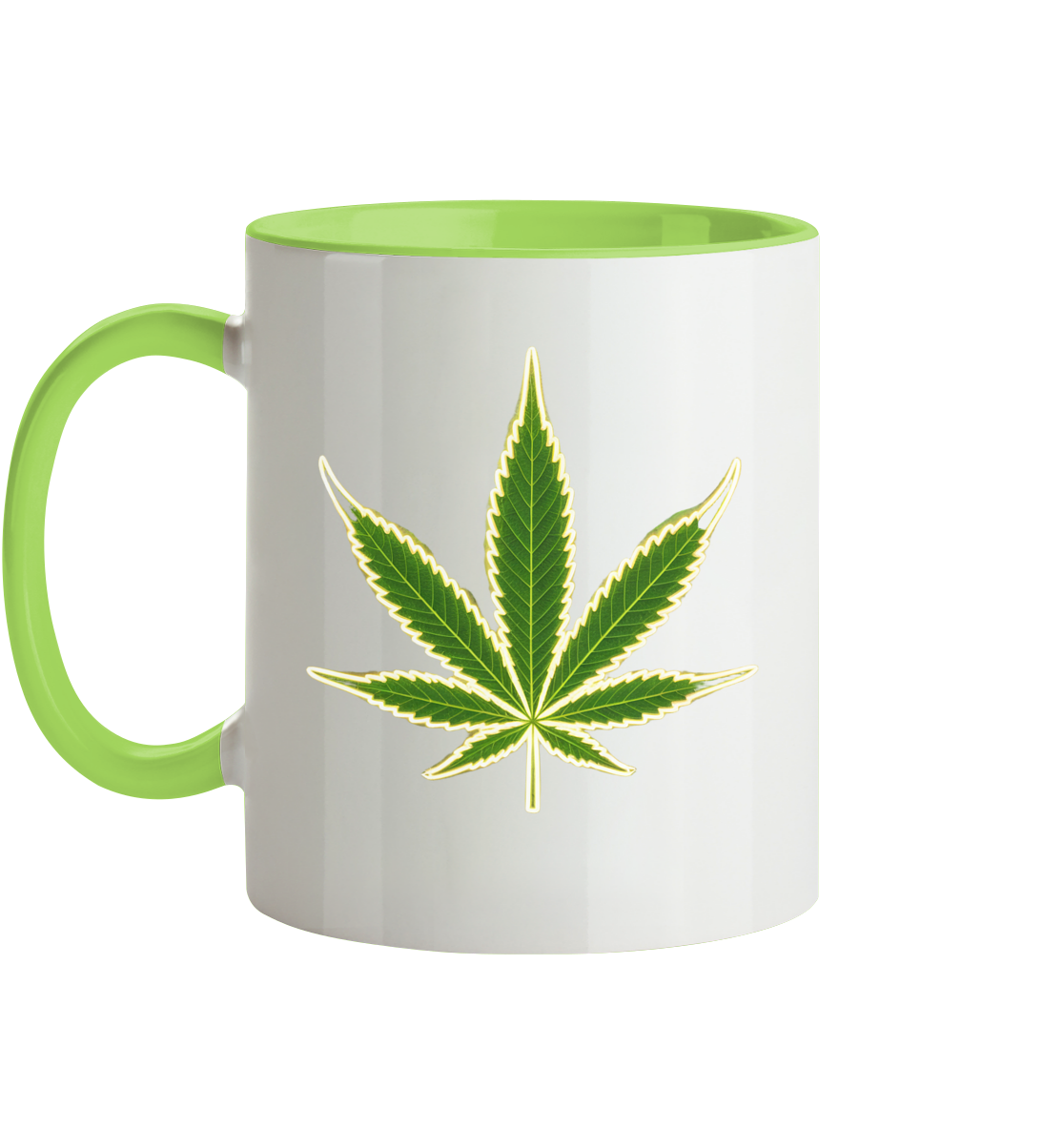 Tasse - zweifarbig mit zwei Seitendruck