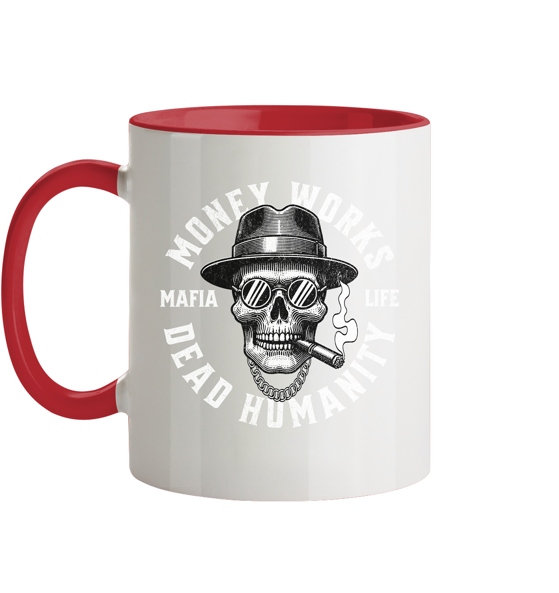 Tasse - zweifarbig mit zwei Seitendruck