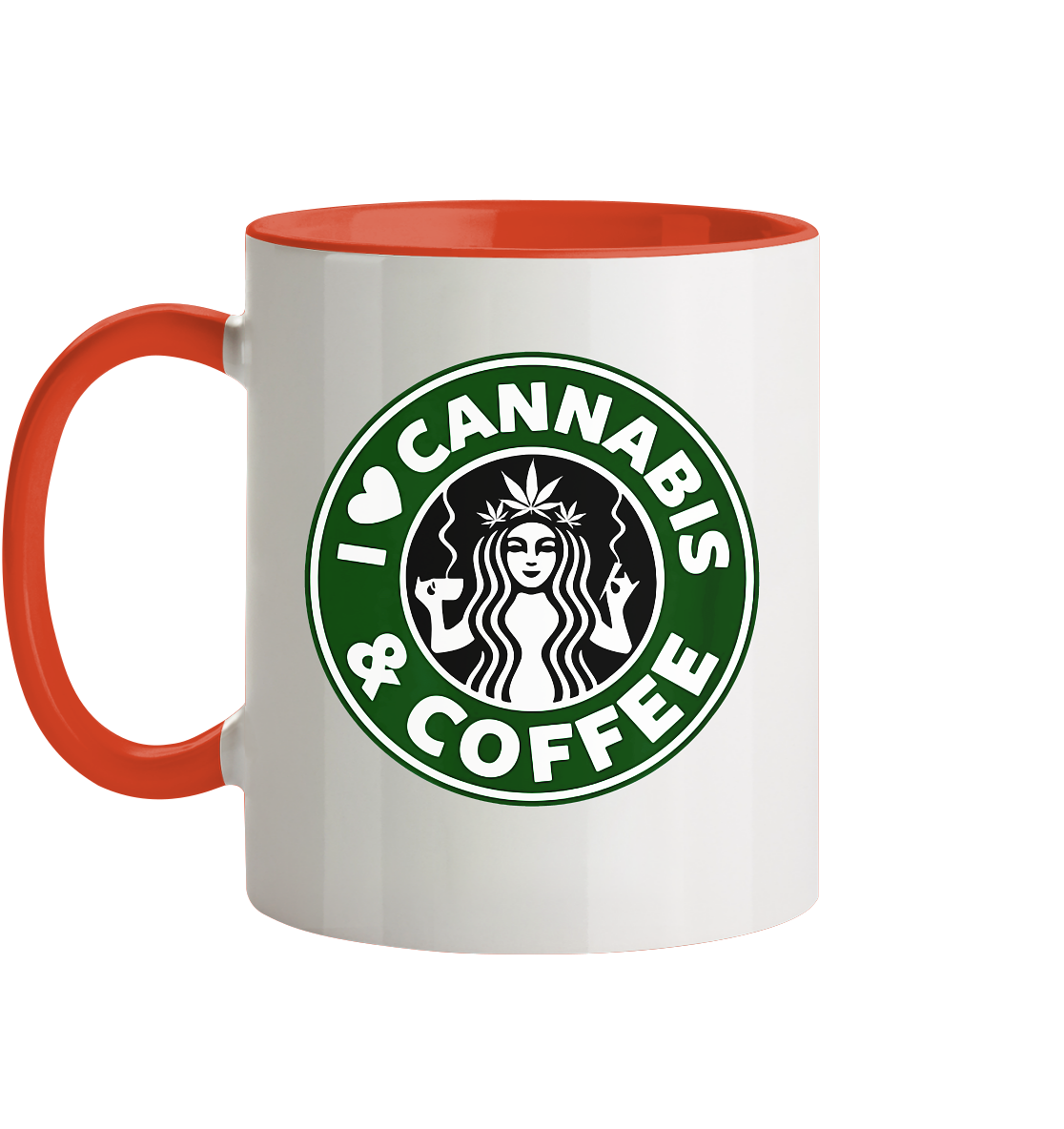 Tasse - zweifarbig mit zwei Seitendruck