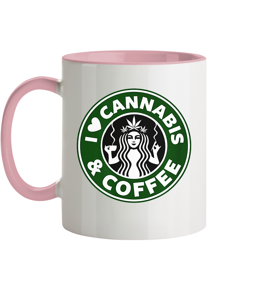 Tasse - zweifarbig mit zwei Seitendruck