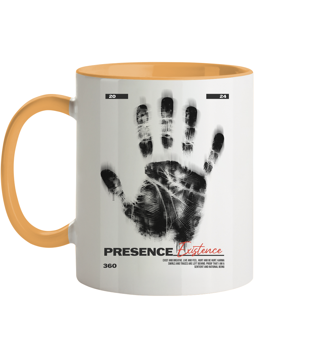 Tasse - zweifarbig mit zwei Seitendruck