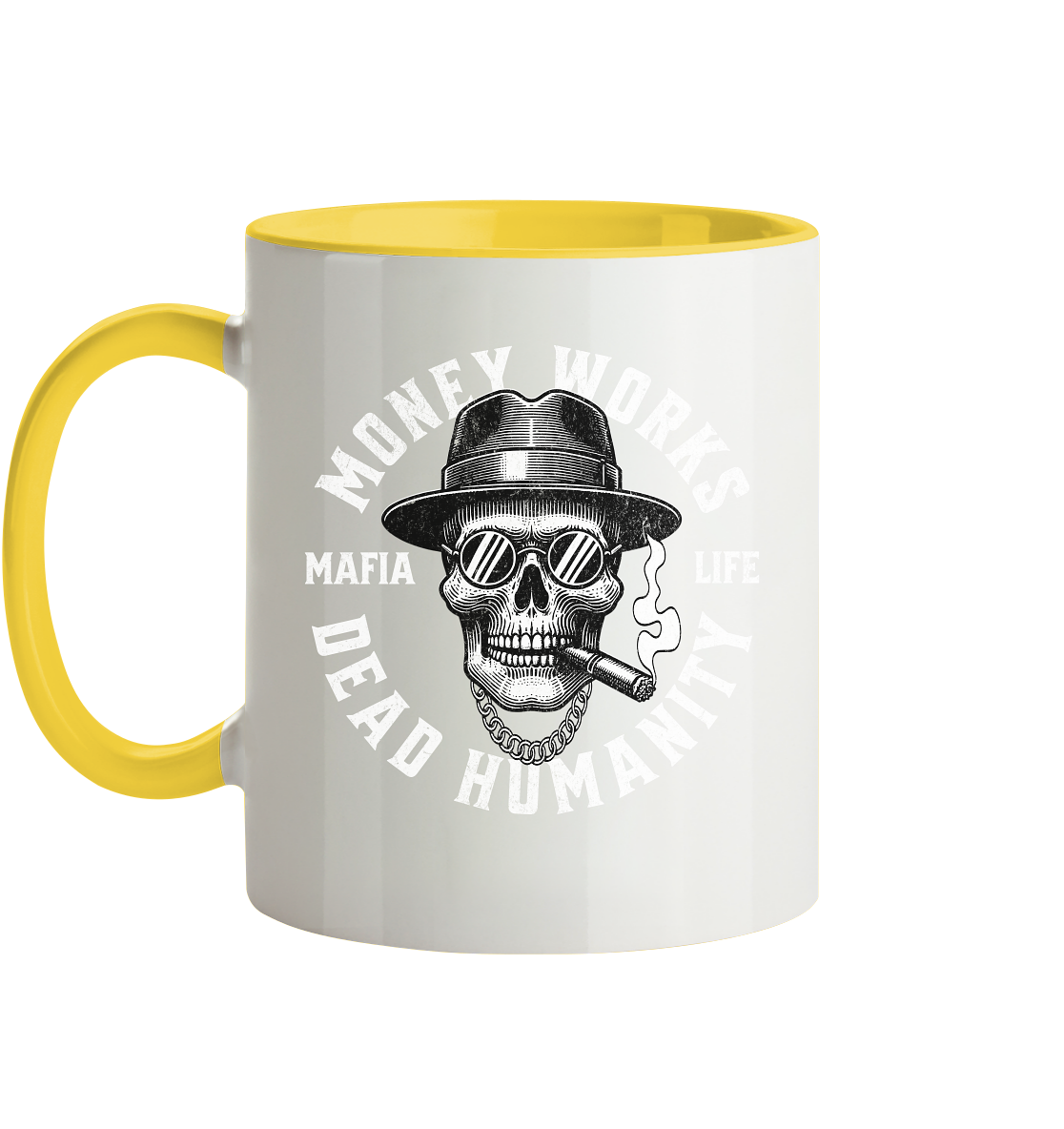 Tasse - zweifarbig mit zwei Seitendruck