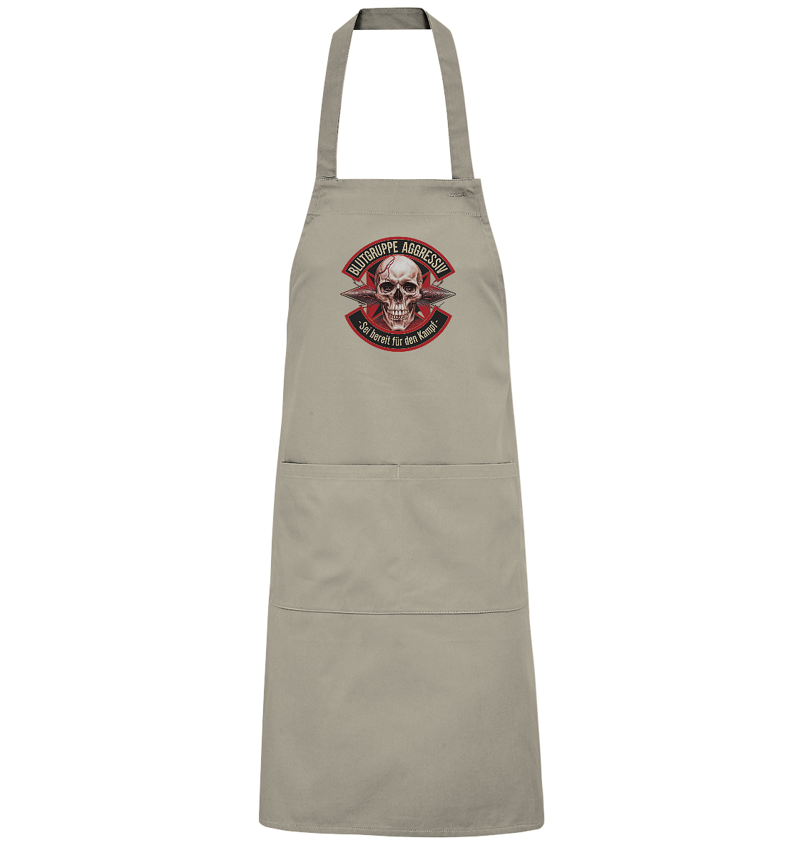 Blutgruppe Aggressiv - Organic Grillschürze