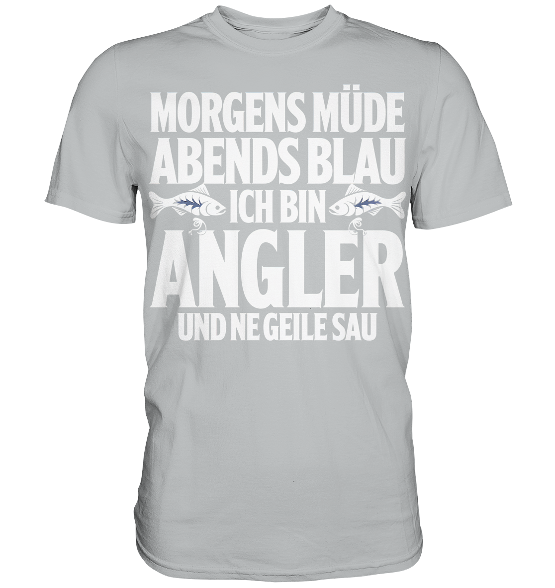 Angeln Morgens - Premium Shirt