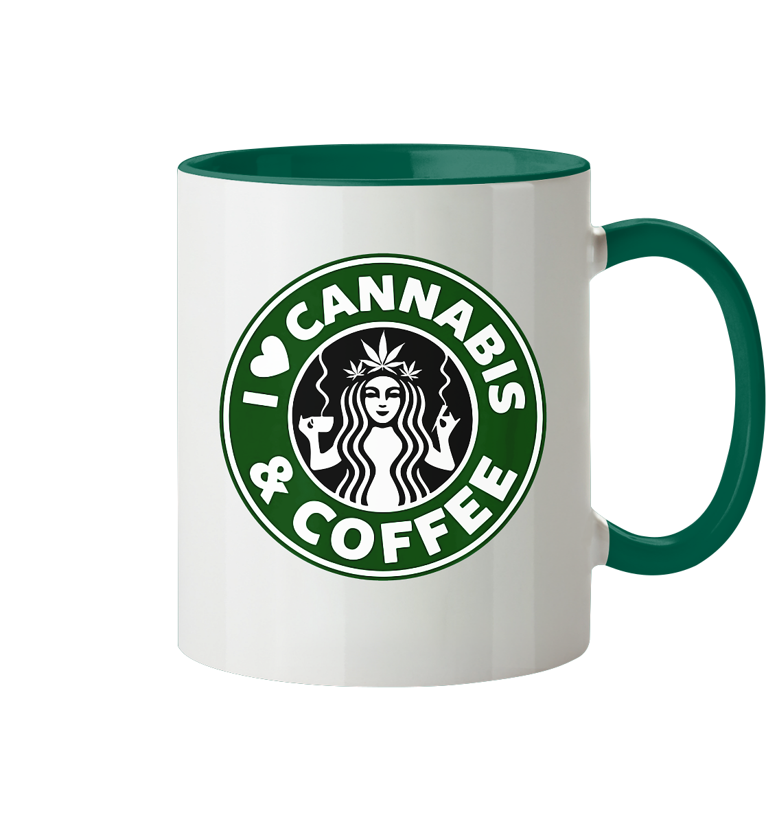 Tasse - zweifarbig mit zwei Seitendruck