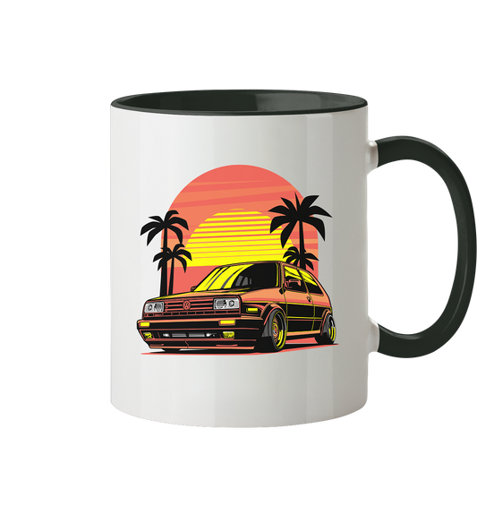 Tasse - zweifarbig mit zwei Seitendruck