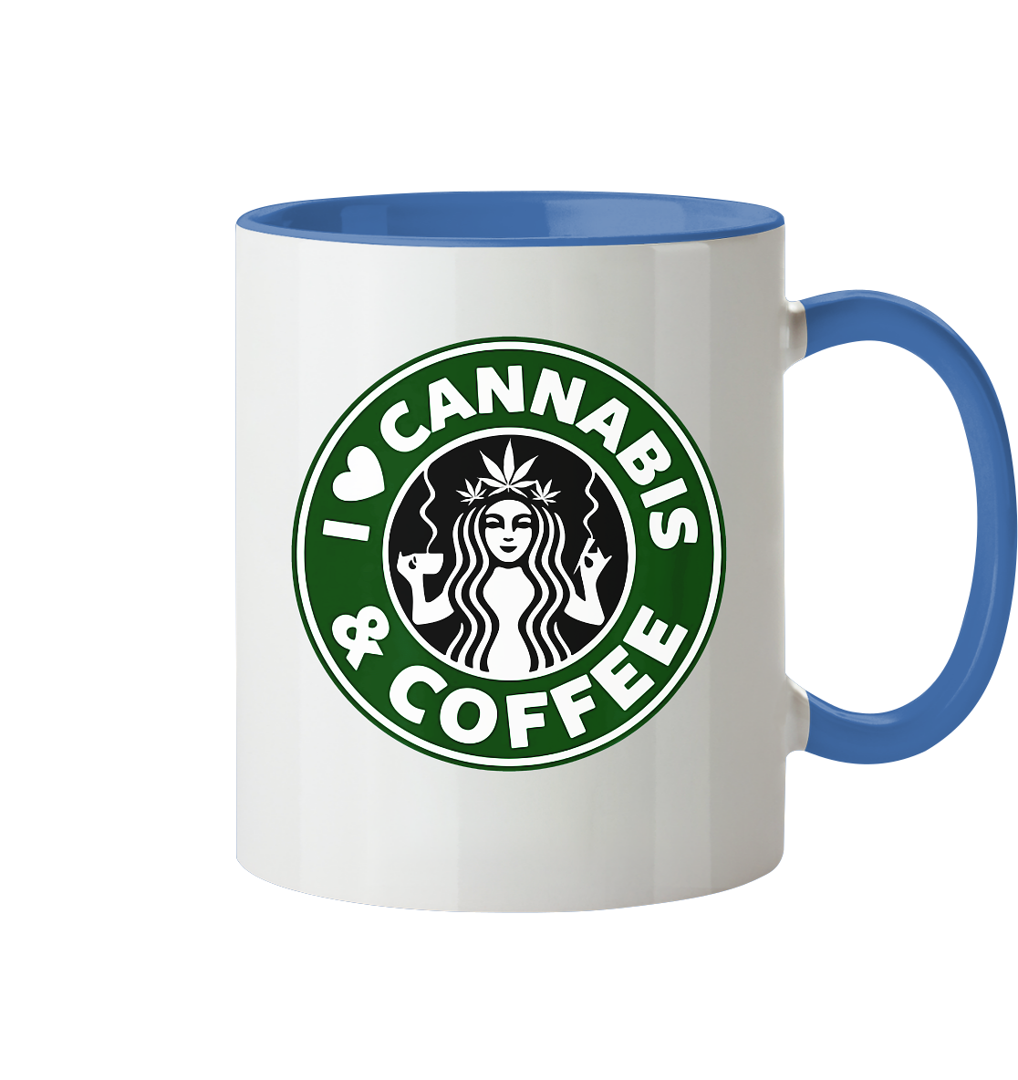 Tasse - zweifarbig mit zwei Seitendruck