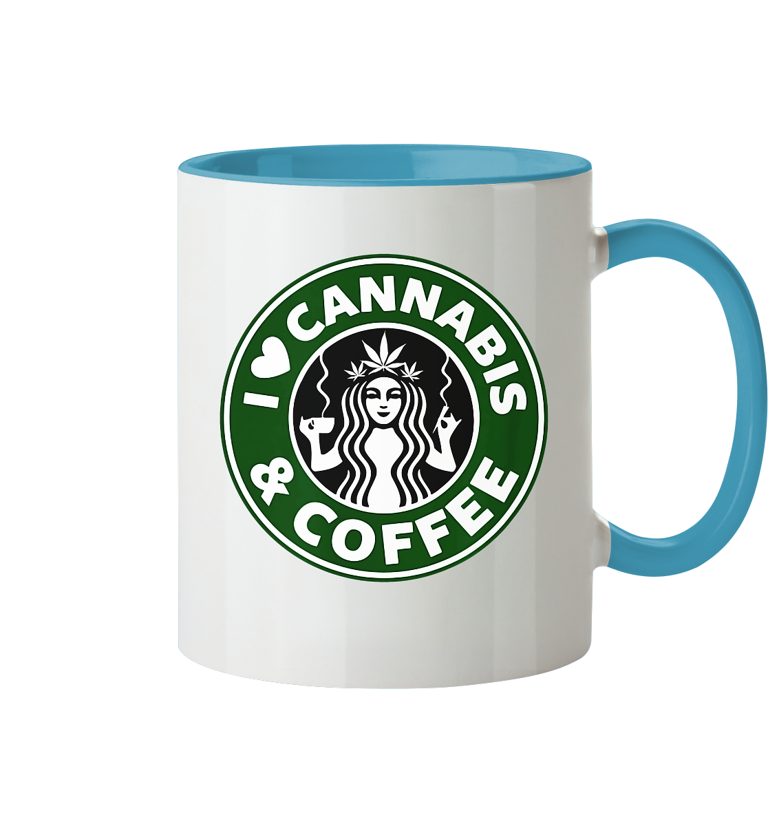 Tasse - zweifarbig mit zwei Seitendruck