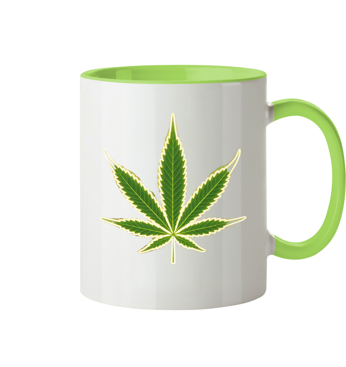 Tasse - zweifarbig mit zwei Seitendruck