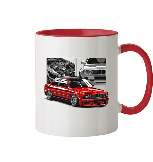 Tasse - zweifarbig mit zwei Seitendruck