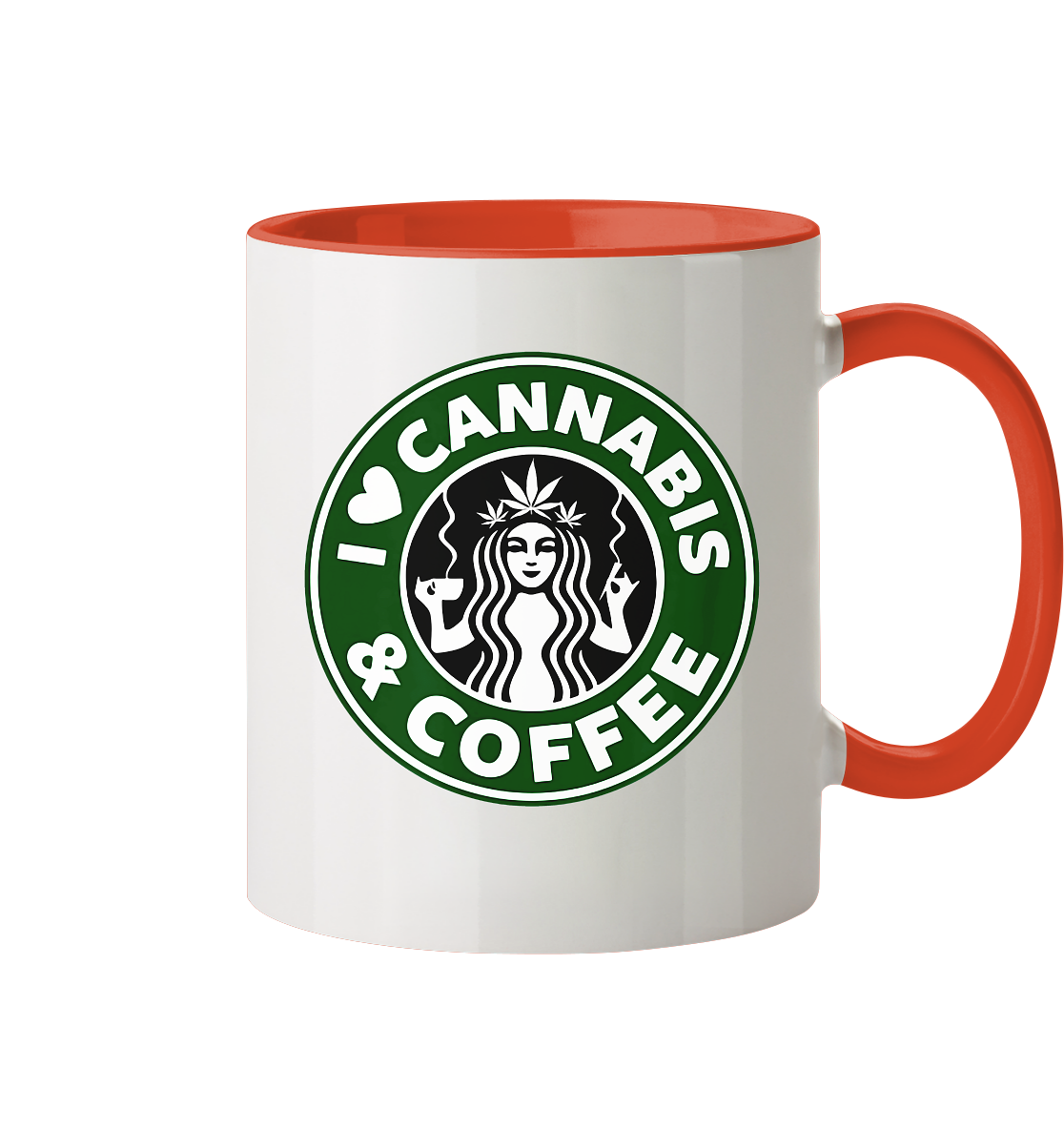 Tasse - zweifarbig mit zwei Seitendruck