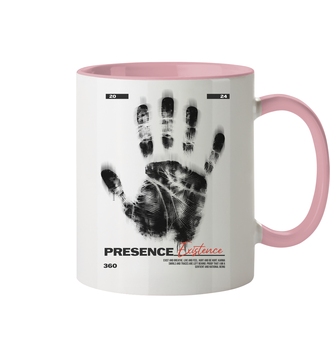 Tasse - zweifarbig mit zwei Seitendruck